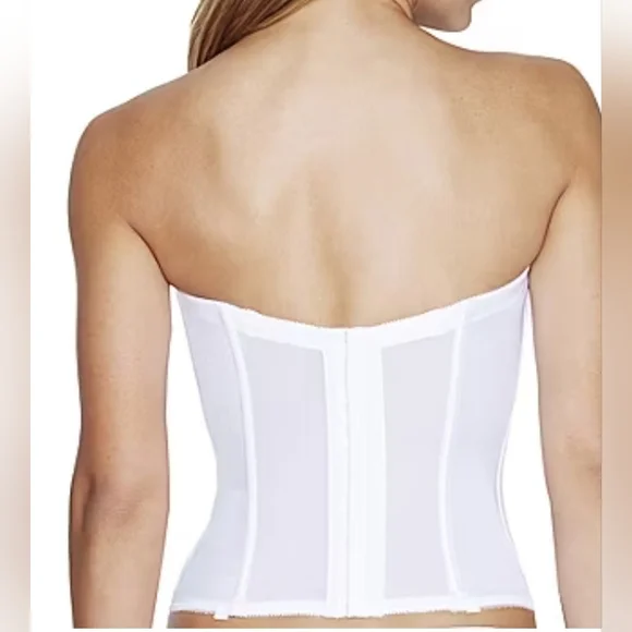 Dominique Juliet Underwire 8950 Elegant White Bustier Corset 42DD New